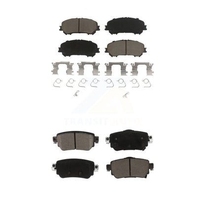 Ceramic Brake Pads Front Rear Kit For Nissan Rogue Sport Qashqai