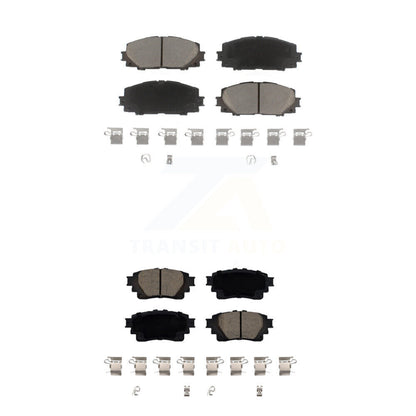 Ceramic Brake Pads Front Rear Kit For Toyota Corolla With Electric Parking