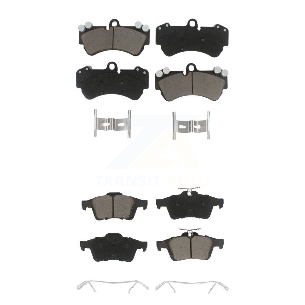 Ceramic Brake Pads Front Rear Kit For 2017 Mercedes-Benz G550 4x4