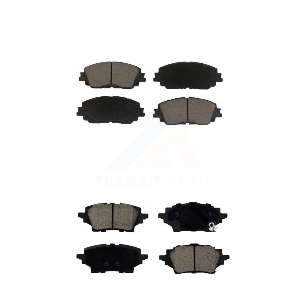 Ceramic Brake Pads Front Rear Kit For Toyota C-HR