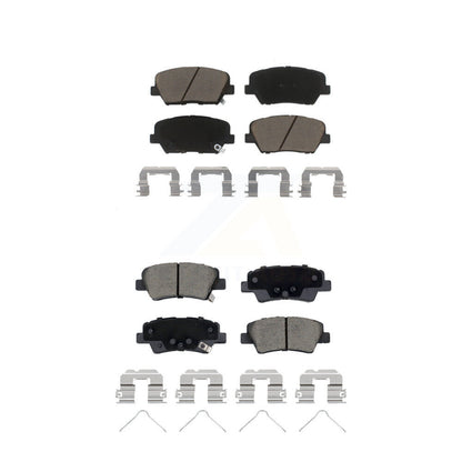 Ceramic Brake Pads Front Rear Kit For 2019-2022 Hyundai Nexo