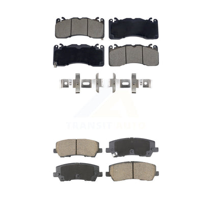 Ceramic Brake Pads Front Rear Kit For Ford Mustang