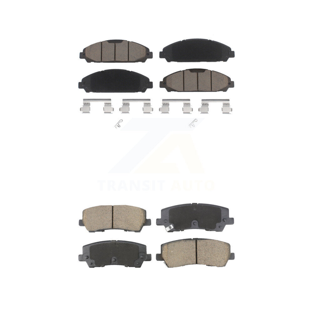 Ceramic Brake Pads Front Rear Kit For 2021 Ford Mustang 5.0L