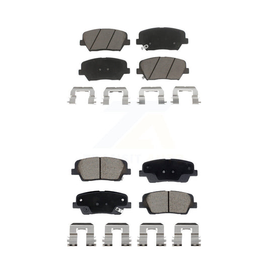 Ceramic Brake Pads Front Rear Kit For Hyundai Santa Fe Sport Kia Sorento
