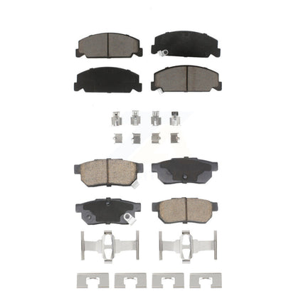 Ceramic Brake Pads Front Rear Kit For Honda Civic del Sol