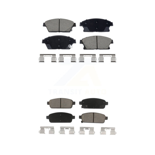Ceramic Brake Pads Front Rear Kit For Chevrolet Cruze Buick Trax Verano Encore