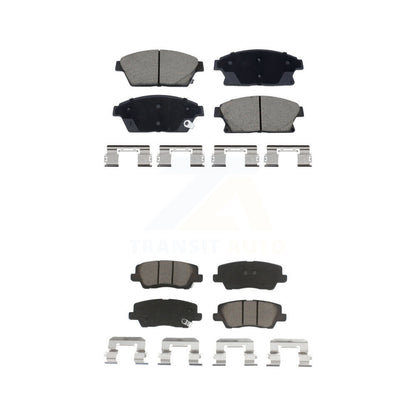 Ceramic Brake Pads Front Rear Kit For Cadillac ATS