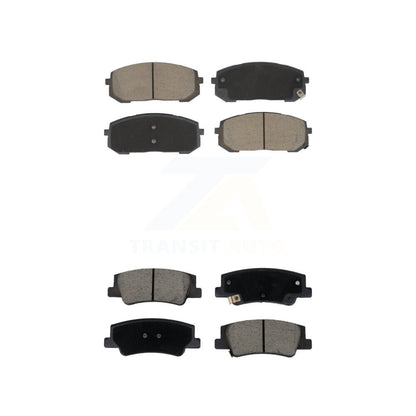 Ceramic Brake Pads Front Rear Kit For Hyundai Sonata Kia Niro EV K5