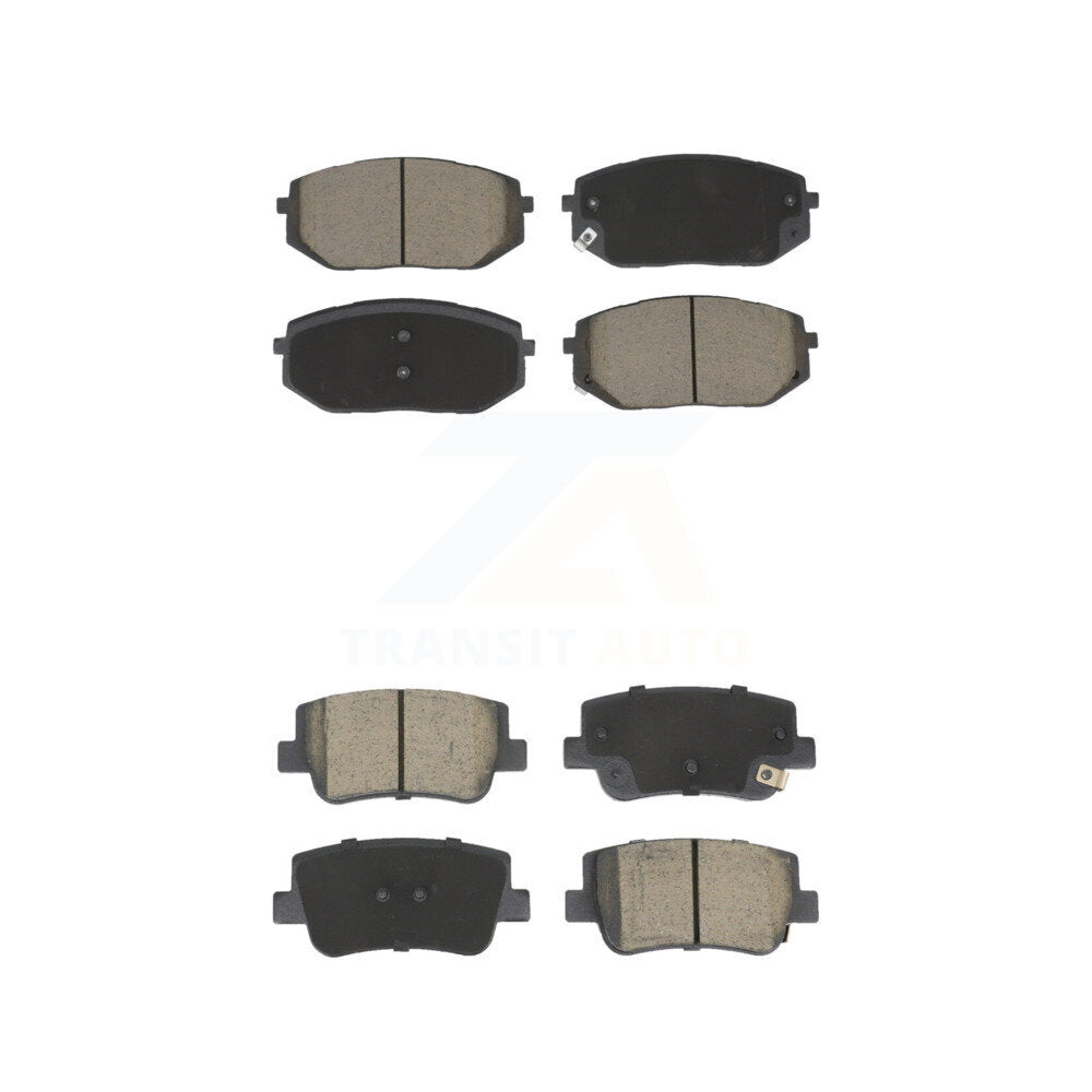 Ceramic Brake Pads Front Rear Kit For Hyundai Sonata Kia K5