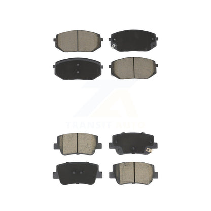 Ceramic Brake Pads Front Rear Kit For Hyundai Sonata Kia K5