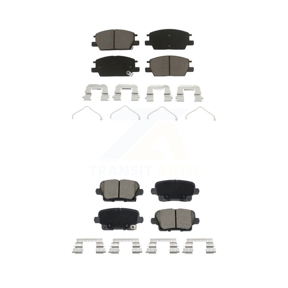 Ceramic Brake Pads Front Rear Kit For Buick Regal Sportback
