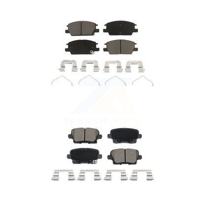 Ceramic Brake Pads Front Rear Kit For Buick Regal Sportback