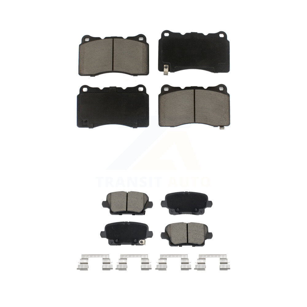 Ceramic Brake Pads Front Rear Kit For Buick Regal Sportback