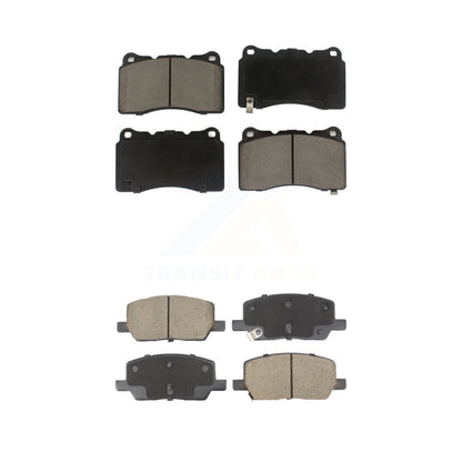 Ceramic Brake Pads Front Rear Kit For Tesla X S With Single Piston Caliper
