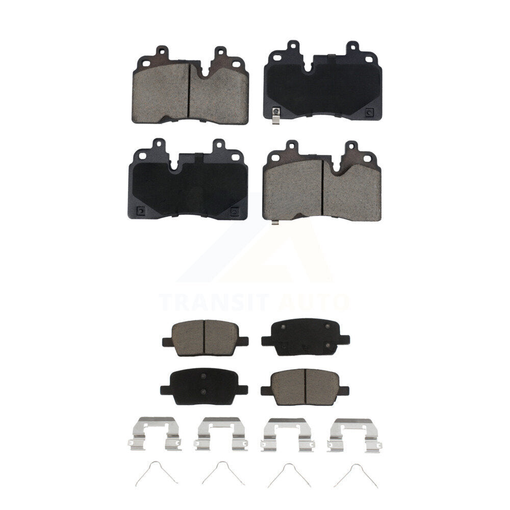 Ceramic Brake Pads Front Rear Kit For Cadillac CT6