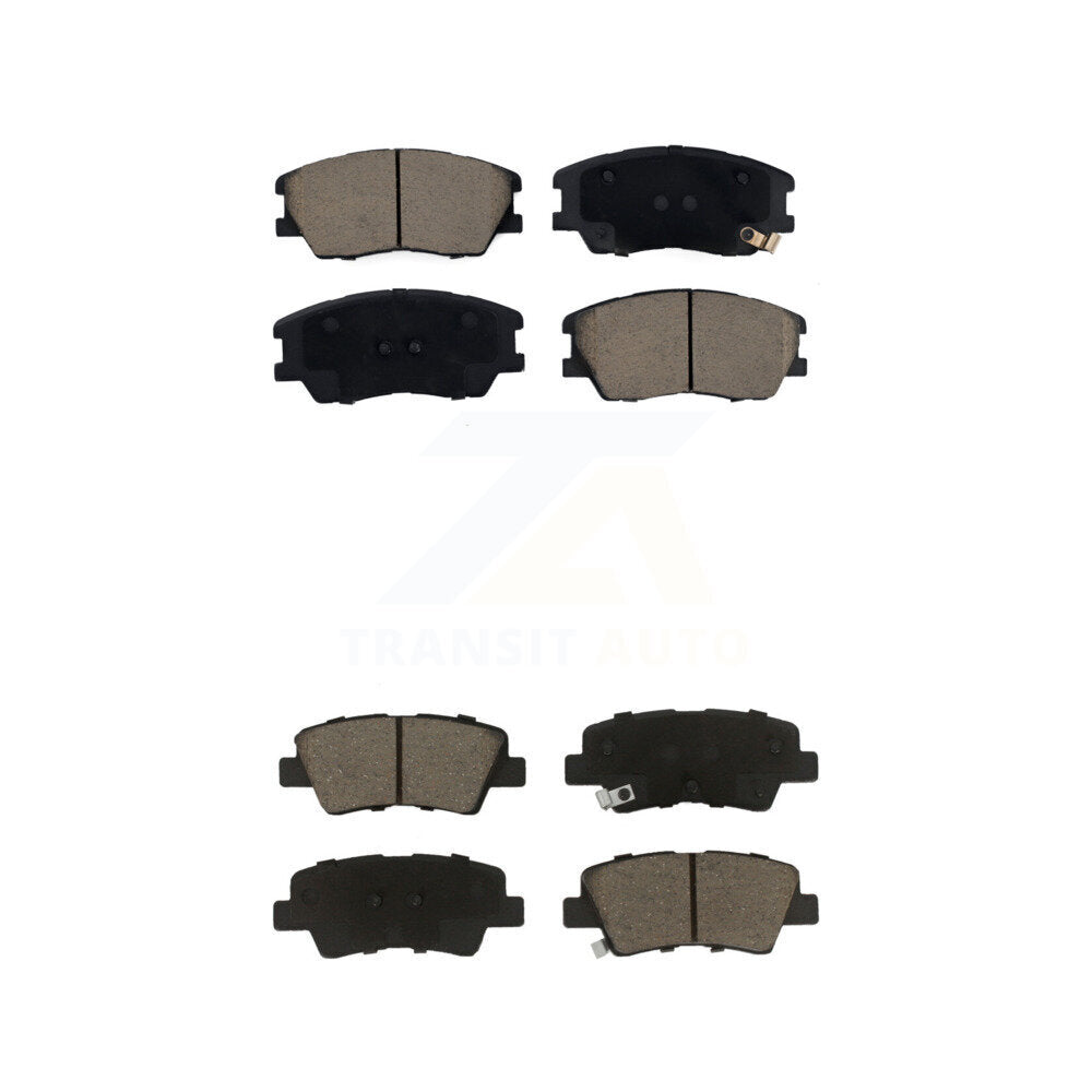 Ceramic Brake Pads Front Rear Kit For Kia Soul EV