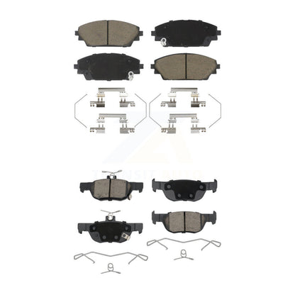 Ceramic Brake Pads Front Rear Kit For 2020-2023 Mazda CX-30