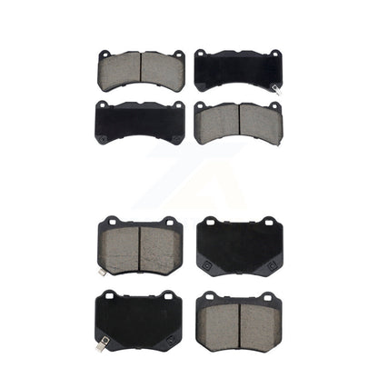 Ceramic Brake Pads Front Rear Kit For 2018-2021 Subaru WRX STI