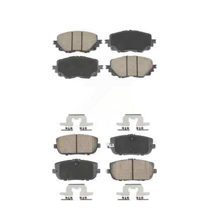 Ceramic Brake Pads Front Rear Kit For Mazda MX-5 Miata Without Brembo Brakes
