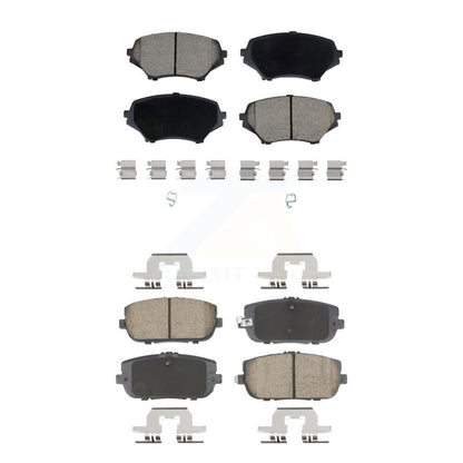Ceramic Brake Pads Front Rear Kit For 2006-2015 Mazda MX-5 Miata
