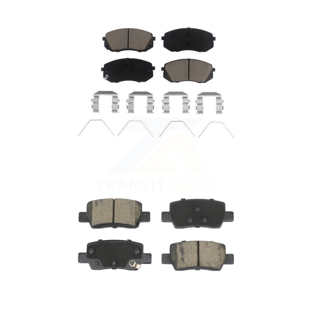 Ceramic Brake Pads Front Rear Kit For Kia Seltos With Electric Parking