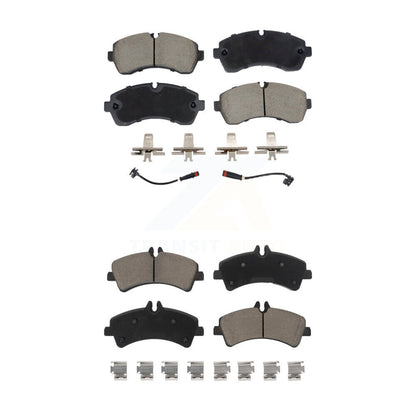 Ceramic Brake Pads Front Rear Kit For Sprinter 3500 Mercedes-Benz Dodge 3500XD