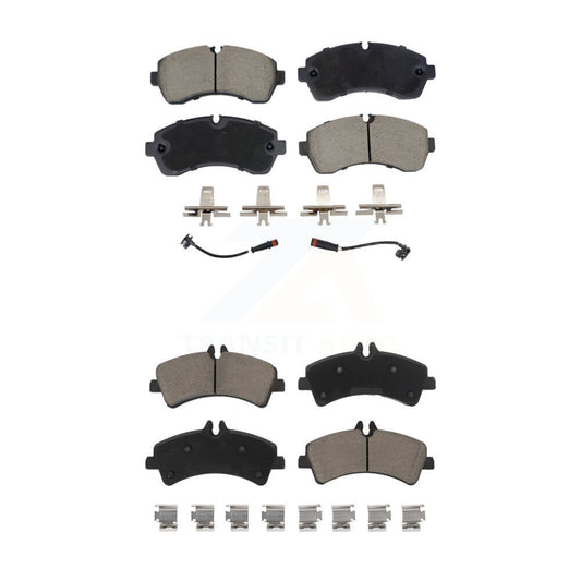 Ceramic Brake Pads Front Rear Kit For Sprinter 3500 Mercedes-Benz Dodge 3500XD