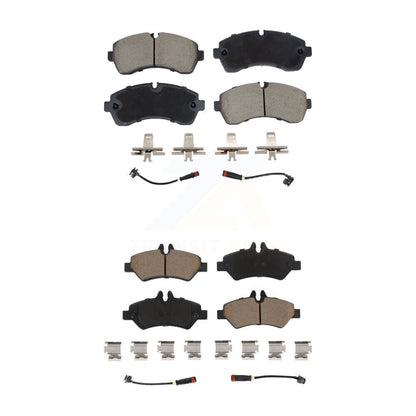 Ceramic Brake Pads Front Rear Kit For Sprinter 3500 Mercedes-Benz Dodge