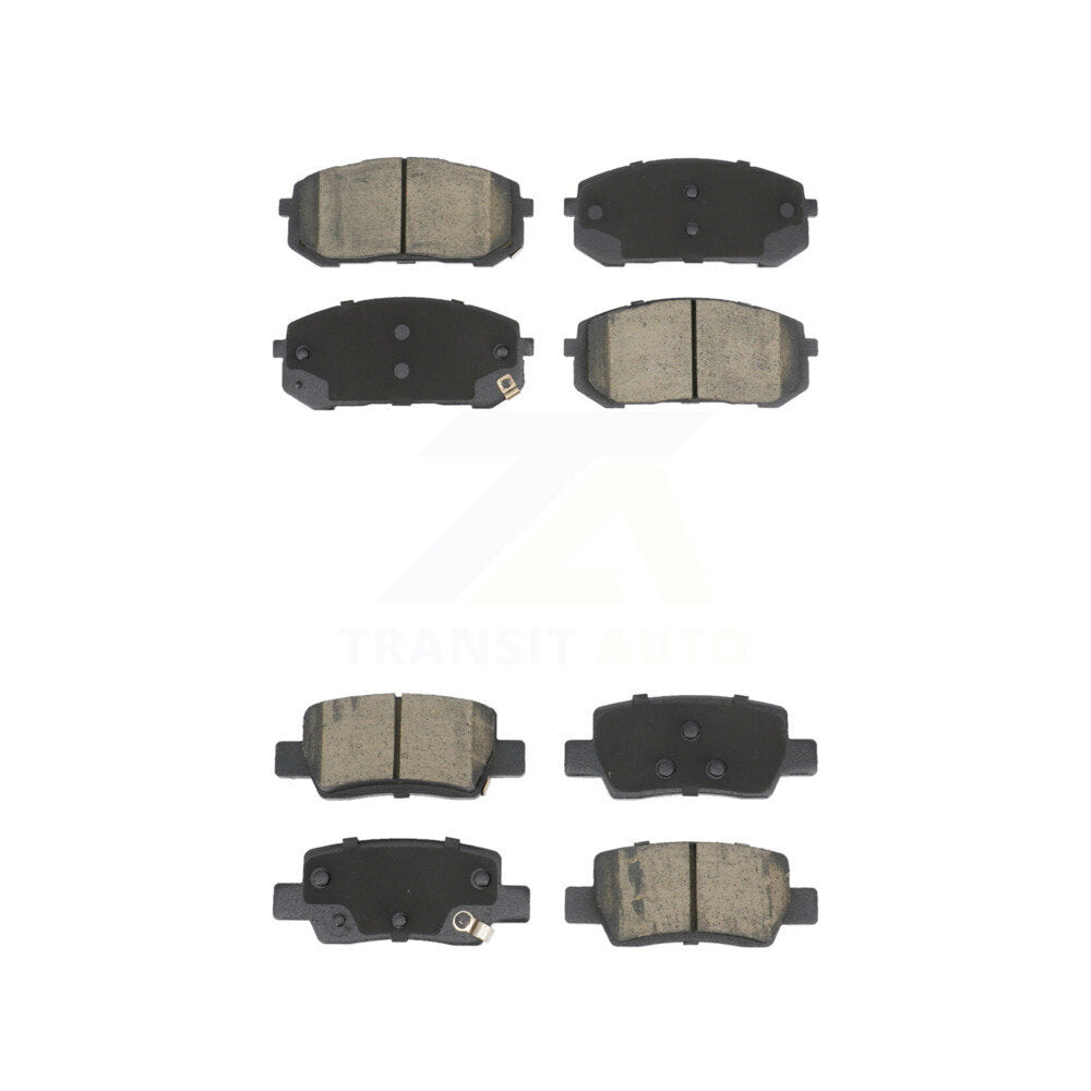 Ceramic Brake Pad Front Rear Kit For Hyundai Elantra With Electric Parking