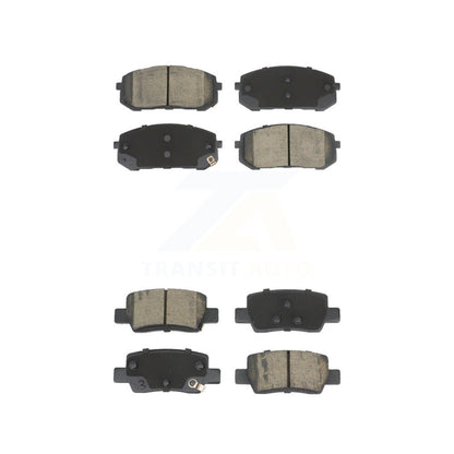 Ceramic Brake Pad Front Rear Kit For Hyundai Elantra With Electric Parking