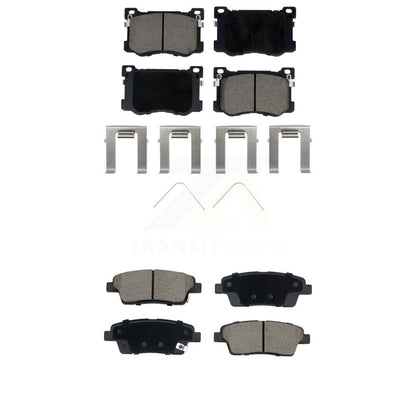 Ceramic Brake Pads Front Rear Kit For 2018-2020 Genesis G80 3.8L 5.0L