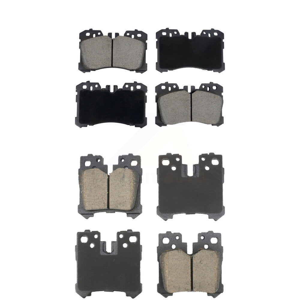 Ceramic Brake Pads Front Rear Kit For Lexus LS460 LS500 LS600h Toyota Mirai