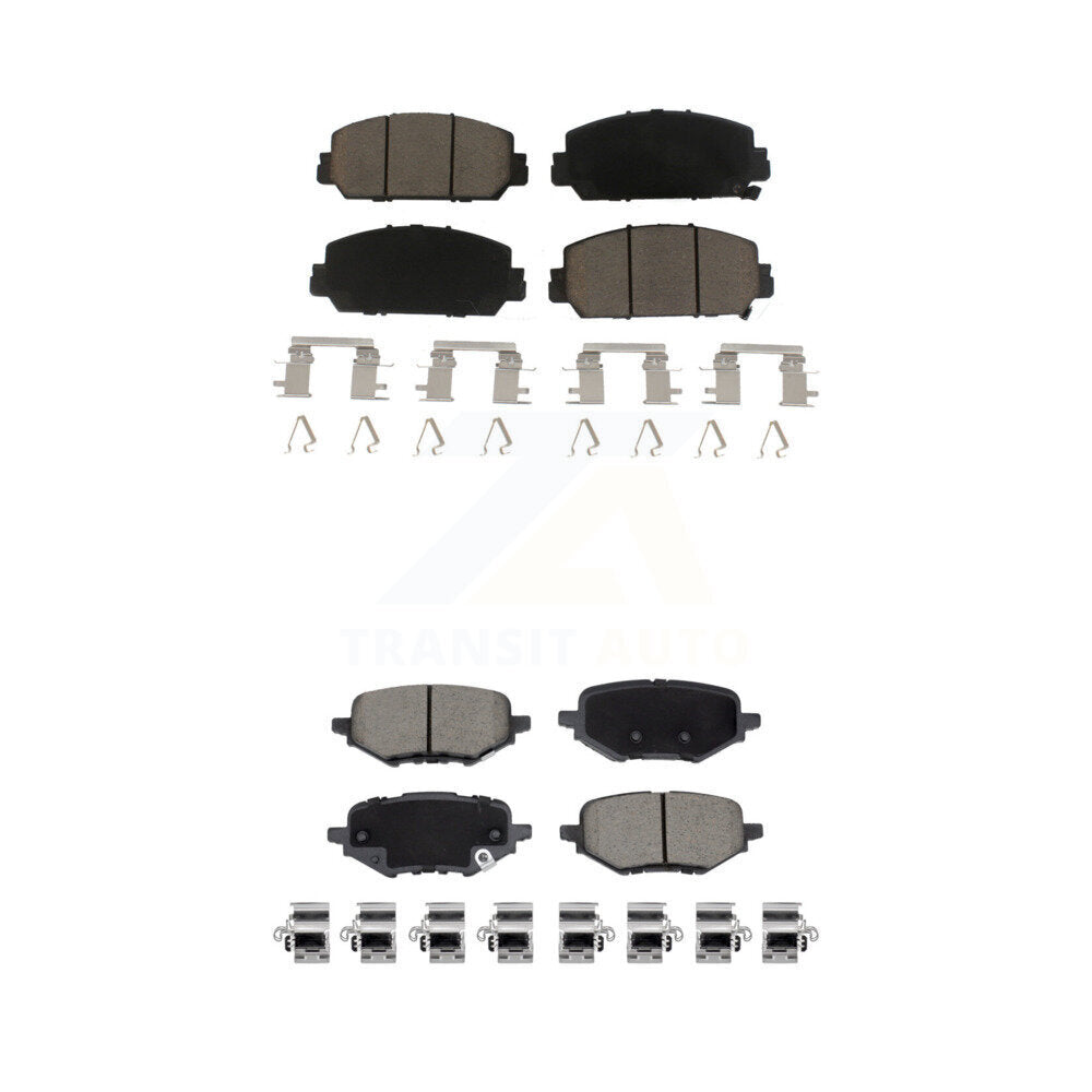 Ceramic Brake Pads Front Rear Kit For Honda HR-V Clarity