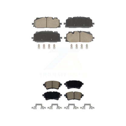 Ceramic Brake Pads Front Rear Kit For Audi S5 SQ5 Sportback S4 A6 Quattro A7