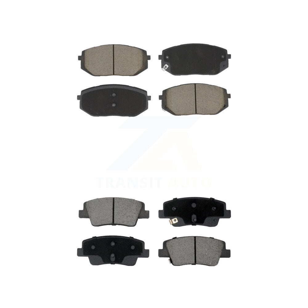 Ceramic Brake Pads Front Rear Kit For Hyundai Ioniq 5 Kia EV6 6