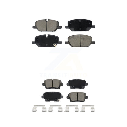 Ceramic Brake Pads Front Rear Kit For Buick Envision Cadillac XT4
