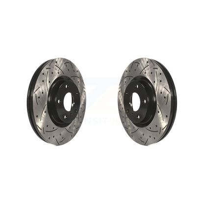 Drill Slot Brake Rotor Front Pair For Nissan INFINITI Murano Maxima G37 G35 EX35
