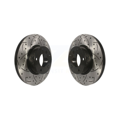 Drill Slot Brake Rotor Front Pair For BMW 328i xDrive X1 330i 320i 323i 328xi GT