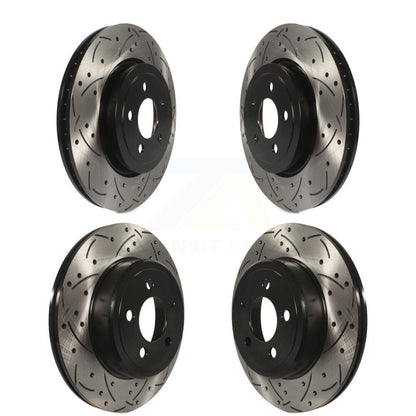 Drill Slot Brake Rotors Front Rear Kit For Dodge Charger Chrysler 300 Challenger