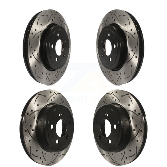 Drill Slot Brake Rotors Front Rear Kit For Dodge Charger Chrysler 300 Challenger