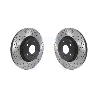 Drill Slot Brake Rotor Front Pair For Honda CR-V Civic Accord HR-V Acura Integra