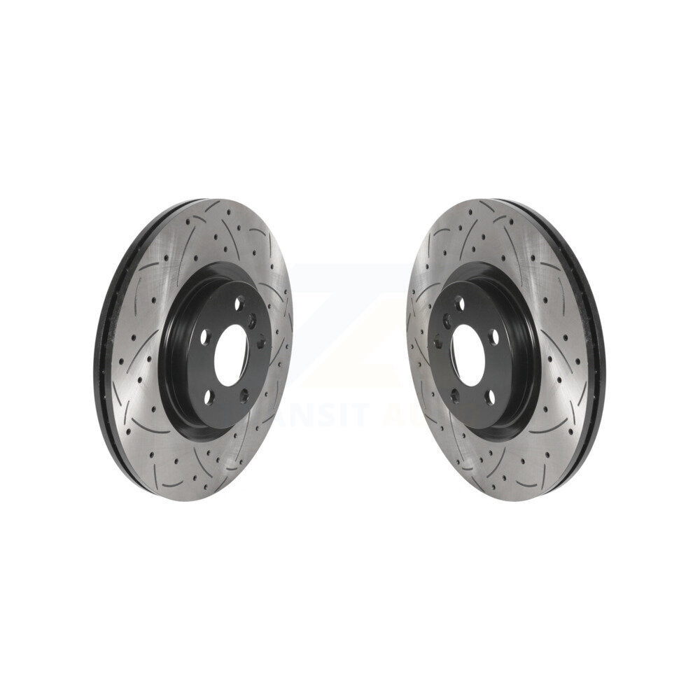 Drill Slot Brake Rotor Front Pair For BMW X1 Mini Cooper Countryman X2 228i Gran
