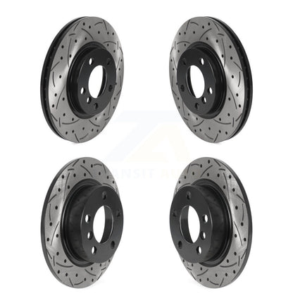 Drilled Slot Disc Brake Rotors Front Rear Kit For Mini Cooper Countryman Paceman
