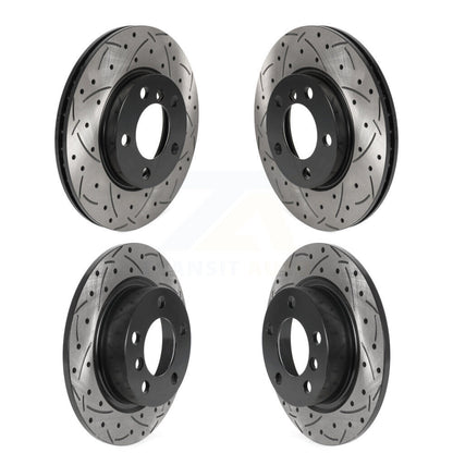 Drilled Slot Disc Brake Rotors Front Rear Kit For Mini Cooper Countryman Paceman