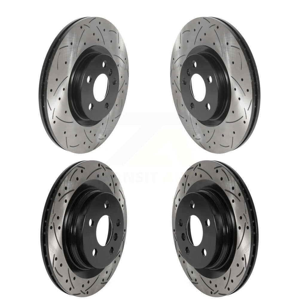 Drill Slot Brake Rotors Front Rear Kit For BMW X1 Mini Cooper Countryman X2 228i