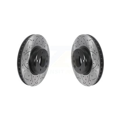 Drill Slot Brake Rotor Front Pair For BMW 328i xDrive 330i 320i 335i 428i 435i 3