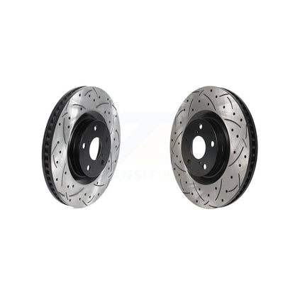 Drill Slot Brake Rotors Front Kit For Lexus IS300 IS350 GS350 RC350 RC300 GS450h