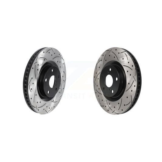 Drill Slot Brake Rotors Front Kit For Lexus IS300 IS350 GS350 RC350 RC300 GS450h