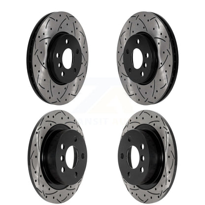 Drilled Slot Disc Brake Rotors Front Rear Kit For Mini Cooper Countryman Clubman