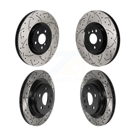 Drill Slot Brake Rotor Front Rear Kit For Mini Cooper Countryman BMW 228i xDrive